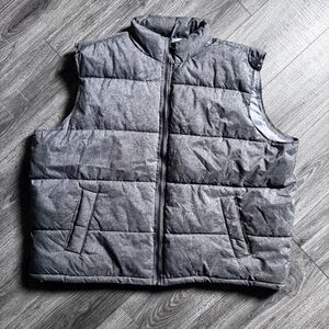 U.S. Polo Assn. Grey Men’s Puffer Vest 3xl